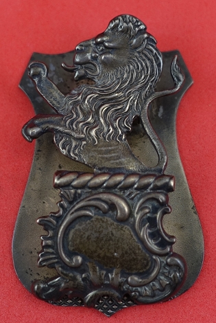 Paper Clip w/ lion Retailed by Tiffany #3072 wt. 1.3ozt 3 1/4